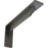 imageEkena Millwork BKTM02X18X06EBHWH Steel Bracket Embrey 2W x 18D x 6 12H Hammered WhiteHammered Gray