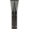 imageEkena Millwork BKTM02X18X06EBHWH Steel Bracket Embrey 2W x 18D x 6 12H Hammered WhiteHammered Gray