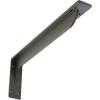 imageEkena Millwork BKTM02X18X06EBHWH Steel Bracket Embrey 2W x 18D x 6 12H Hammered WhiteHammered Gray