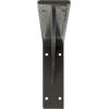 imageEkena Millwork BKTM02X18X06EBHWH Steel Bracket Embrey 2W x 18D x 6 12H Hammered WhiteHammered Gray
