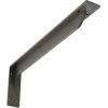 imageEkena Millwork BKTM02X18X06EBHWH Steel Bracket Embrey 2W x 18D x 6 12H Hammered WhiteHammered Gray