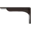imageEkena Millwork BKTM02X18X06EBHWH Steel Bracket Embrey 2W x 18D x 6 12H Hammered WhiteHammered Gray