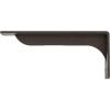 imageEkena Millwork BKTM02X18X06EBHWH Steel Bracket Embrey 2W x 18D x 6 12H Hammered WhiteHammered Gray