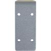 imageEkena Millwork BKTM02X18X06EBHWH Steel Bracket Embrey 2W x 18D x 6 12H Hammered WhiteHammered Light Blue