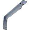 imageEkena Millwork BKTM02X18X06EBHWH Steel Bracket Embrey 2W x 18D x 6 12H Hammered WhiteHammered Light Blue