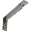 imageEkena Millwork BKTM02X18X06EBHWH Steel Bracket Embrey 2W x 18D x 6 12H Hammered WhiteHammered Silver