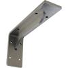 imageEkena Millwork BKTM02X18X06EBHWH Steel Bracket Embrey 2W x 18D x 6 12H Hammered WhiteHammered Silver