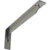 imageEkena Millwork BKTM02X18X06EBHWH Steel Bracket Embrey 2W x 18D x 6 12H Hammered WhiteHammered Silver