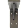 imageEkena Millwork BKTM02X18X06EBHWH Steel Bracket Embrey 2W x 18D x 6 12H Hammered WhiteHammered Silver