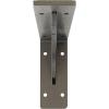 imageEkena Millwork BKTM02X18X06EBHWH Steel Bracket Embrey 2W x 18D x 6 12H Hammered WhiteHammered Silver