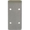 imageEkena Millwork BKTM02X18X06EBHWH Steel Bracket Embrey 2W x 18D x 6 12H Hammered WhiteHammered Silver