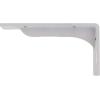 imageEkena Millwork BKTM02X18X06EBHWH Steel Bracket Embrey 2W x 18D x 6 12H Hammered WhiteHammered White
