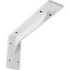 imageEkena Millwork BKTM02X18X06EBHWH Steel Bracket Embrey 2W x 18D x 6 12H Hammered WhiteHammered White