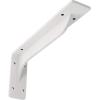imageEkena Millwork BKTM02X18X06EBHWH Steel Bracket Embrey 2W x 18D x 6 12H Hammered WhiteHammered White