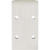 imageEkena Millwork BKTM02X18X06EBHWH Steel Bracket Embrey 2W x 18D x 6 12H Hammered WhiteHammered White