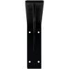 imageEkena Millwork BKTM02X18X06EBHWH Steel Bracket Embrey 2W x 18D x 6 12H Hammered WhitePowder Coated Black