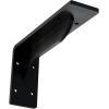 imageEkena Millwork BKTM02X18X06EBHWH Steel Bracket Embrey 2W x 18D x 6 12H Hammered WhitePowder Coated Black