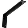imageEkena Millwork BKTM02X18X06EBHWH Steel Bracket Embrey 2W x 18D x 6 12H Hammered WhitePowder Coated Black