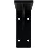 imageEkena Millwork BKTM02X18X06EBHWH Steel Bracket Embrey 2W x 18D x 6 12H Hammered WhitePowder Coated Black