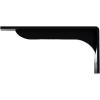 imageEkena Millwork BKTM02X18X06EBHWH Steel Bracket Embrey 2W x 18D x 6 12H Hammered WhitePowder Coated Black