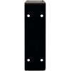 imageEkena Millwork BKTM02X18X06EBHWH Steel Bracket Embrey 2W x 18D x 6 12H Hammered WhitePowder Coated Black