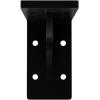 imageEkena Millwork BKTM02X18X06EBHWH Steel Bracket Embrey 2W x 18D x 6 12H Hammered WhitePowder Coated Black