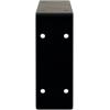 imageEkena Millwork BKTM02X18X06EBHWH Steel Bracket Embrey 2W x 18D x 6 12H Hammered WhitePowder Coated Black