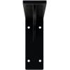 imageEkena Millwork BKTM02X18X06EBHWH Steel Bracket Embrey 2W x 18D x 6 12H Hammered WhitePowder Coated Black