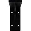 imageEkena Millwork BKTM02X18X06EBHWH Steel Bracket Embrey 2W x 18D x 6 12H Hammered WhitePowder Coated Black