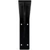imageEkena Millwork BKTM02X18X06EBHWH Steel Bracket Embrey 2W x 18D x 6 12H Hammered WhitePowder Coated Black