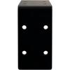 imageEkena Millwork BKTM02X18X06EBHWH Steel Bracket Embrey 2W x 18D x 6 12H Hammered WhitePowder Coated Black