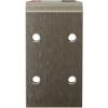 imageEkena Millwork BKTM02X18X06EBHWH Steel Bracket Embrey 2W x 18D x 6 12H Hammered WhiteStainless Steel
