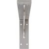 imageEkena Millwork BKTM02X18X06EBHWH Steel Bracket Embrey 2W x 18D x 6 12H Hammered WhiteStainless Steel