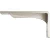 imageEkena Millwork BKTM02X18X06EBHWH Steel Bracket Embrey 2W x 18D x 6 12H Hammered WhiteStainless Steel