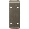 imageEkena Millwork BKTM02X18X06EBHWH Steel Bracket Embrey 2W x 18D x 6 12H Hammered WhiteStainless Steel