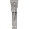 imageEkena Millwork BKTM02X18X06EBHWH Steel Bracket Embrey 2W x 18D x 6 12H Hammered WhiteStainless Steel