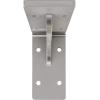 imageEkena Millwork BKTM02X18X06EBHWH Steel Bracket Embrey 2W x 18D x 6 12H Hammered WhiteStainless Steel