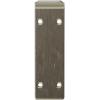 imageEkena Millwork BKTM02X18X06EBHWH Steel Bracket Embrey 2W x 18D x 6 12H Hammered WhiteStainless Steel