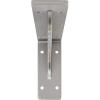 imageEkena Millwork BKTM02X18X06EBHWH Steel Bracket Embrey 2W x 18D x 6 12H Hammered WhiteStainless Steel