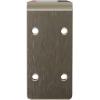 imageEkena Millwork BKTM02X18X06EBHWH Steel Bracket Embrey 2W x 18D x 6 12H Hammered WhiteStainless Steel