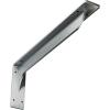 imageEkena Millwork BKTM02X18X06EBHWH Steel Bracket Embrey 2W x 18D x 6 12H Hammered WhiteUnfinished Steel