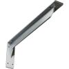 imageEkena Millwork BKTM02X18X06EBHWH Steel Bracket Embrey 2W x 18D x 6 12H Hammered WhiteUnfinished Steel