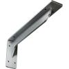 imageEkena Millwork BKTM02X18X06EBHWH Steel Bracket Embrey 2W x 18D x 6 12H Hammered WhiteUnfinished Steel