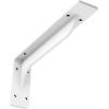 imageEkena Millwork BKTM02X18X06EBHWH Steel Bracket Embrey 2W x 18D x 6 12H Hammered WhiteWhite Primer Paintable