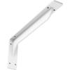 imageEkena Millwork BKTM02X18X06EBHWH Steel Bracket Embrey 2W x 18D x 6 12H Hammered WhiteWhite Primer Paintable