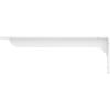 imageEkena Millwork BKTM02X18X06EBHWH Steel Bracket Embrey 2W x 18D x 6 12H Hammered WhiteWhite Primer Paintable