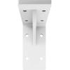 imageEkena Millwork BKTM02X18X06EBHWH Steel Bracket Embrey 2W x 18D x 6 12H Hammered WhiteWhite Primer Paintable