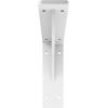 imageEkena Millwork BKTM02X18X06EBHWH Steel Bracket Embrey 2W x 18D x 6 12H Hammered WhiteWhite Primer Paintable