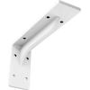 imageEkena Millwork BKTM02X18X06EBHWH Steel Bracket Embrey 2W x 18D x 6 12H Hammered WhiteWhite Primer Paintable