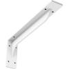 imageEkena Millwork BKTM02X18X06EBHWH Steel Bracket Embrey 2W x 18D x 6 12H Hammered WhiteWhite Primer Paintable